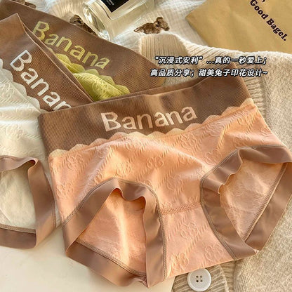 Women's underwear important lifting buttocks, seamless cotton crotch, antibacterial and breathable, teenage student ins breathable triangle pants