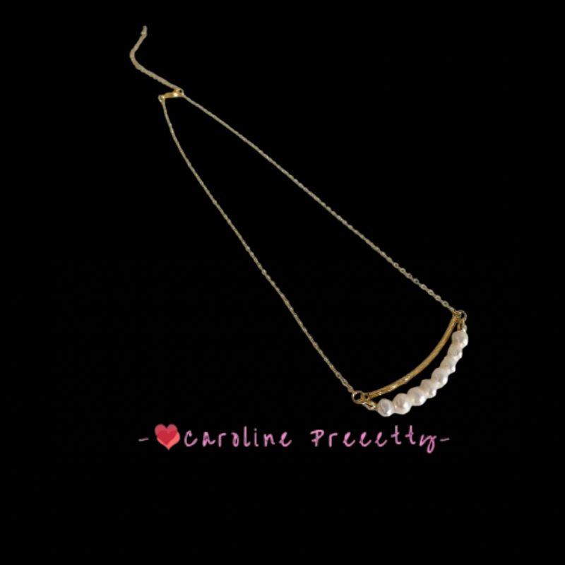 Baroque freshwater pearl necklace