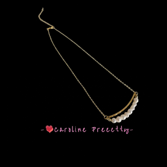 Baroque freshwater pearl necklace