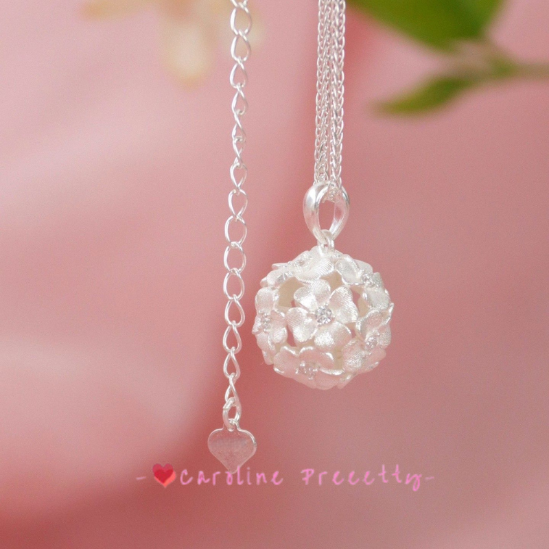 Hydrangea Necklace 2025 New style Chinese style