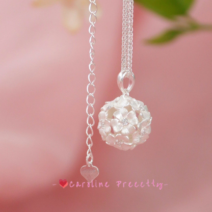 Hydrangea Necklace 2025 New style Chinese style