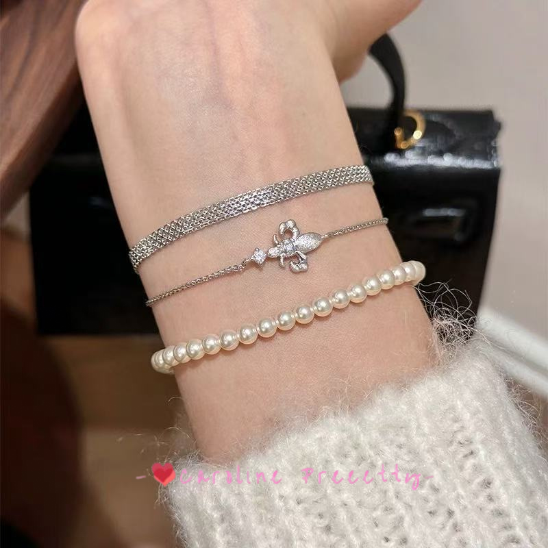 Milanese strap bracelet vintage ribbon bracelet