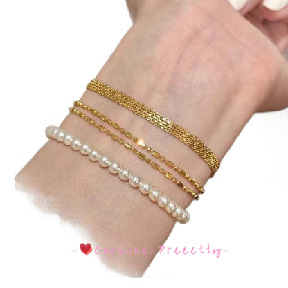 Milanese strap bracelet vintage ribbon bracelet