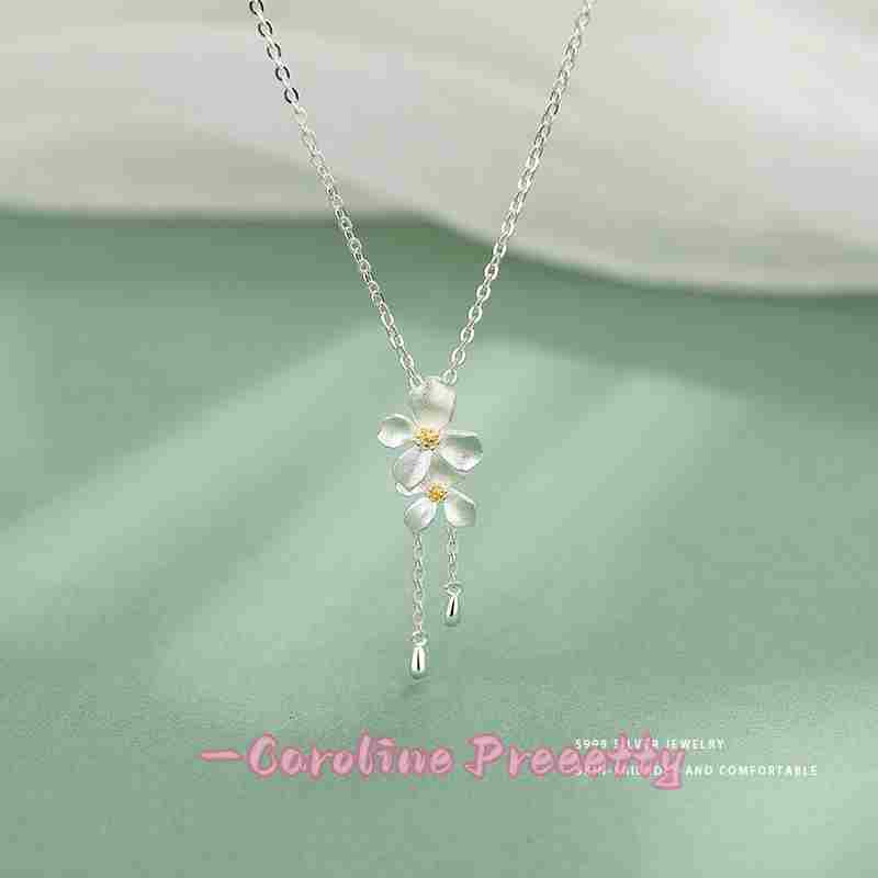 S999 pure silver elegant Gardenia series