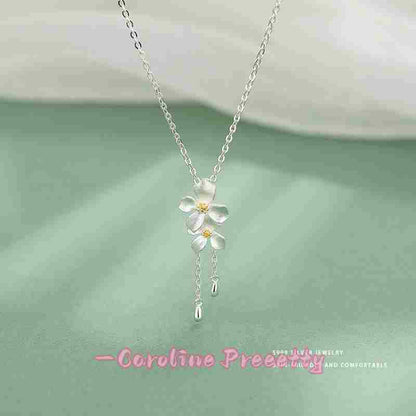 S999 pure silver elegant Gardenia series